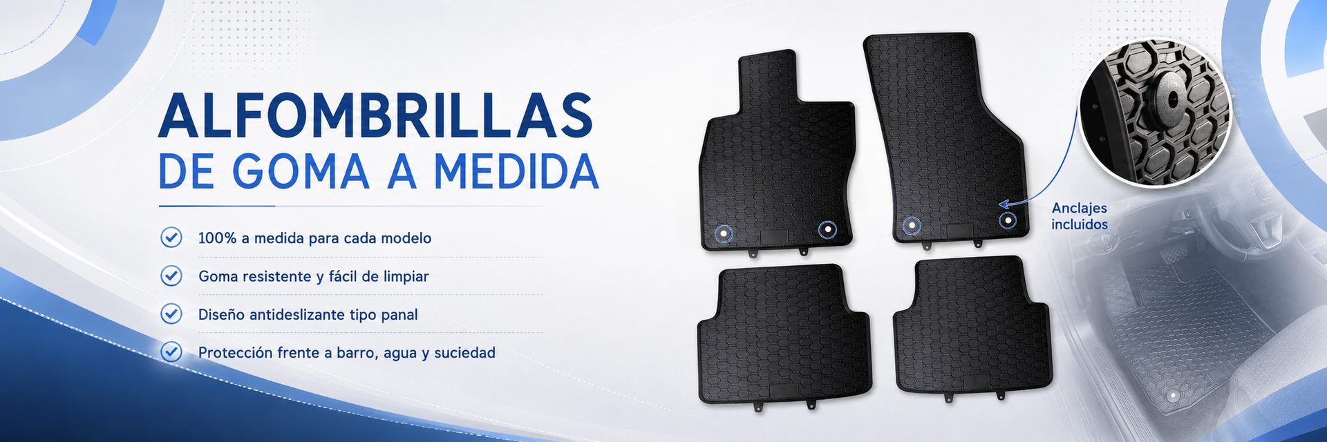 alfombrillas de goma